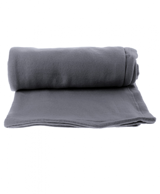 Плед Summit B&Co Fleece Blanket With Carry Handle 150x130 cm Сірий