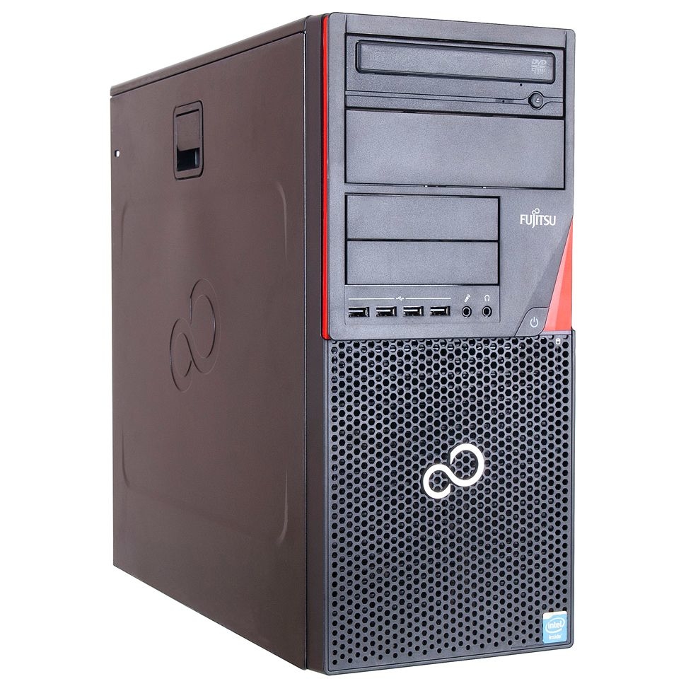 Б/в Fujitsu P720 Tower / Intel Core i7-4770s (4 (8) ядра по 3.1 - 3.9 GHz) / 12GB DDR3 / 120 GB SSD+500 GB HDD / USB 3.0