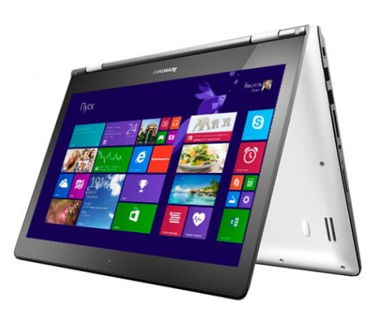 Б/в Ноутбук Lenovo Yoga 500 Intel Pentium 3805U / 4 Гб / HDD 500 Гб / Клас B (не працює батарея)