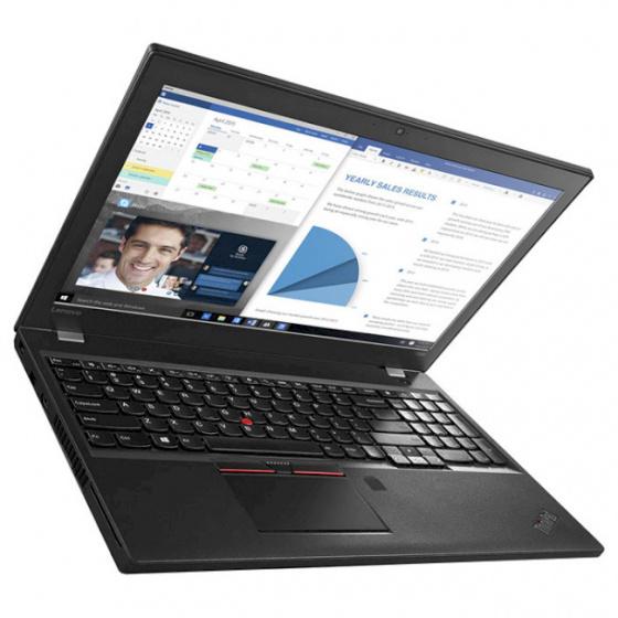 Б/в Ноутбук Lenovo ThinkPad T570 / Intel Core i5-7200U / 4 Гб / SSD 128 Гб / Клас B