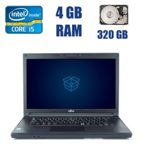Б/в Ноутбук Fujitsu LifeBook A574/H Intel Core i5-4300M / 4 Гб / HDD 320 Гб / Клас А