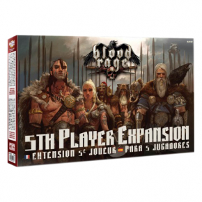 Кров і Лють: П'ятий гравець / Blood Rage: 5th Player Expansion російською мовою (Crowd Games)