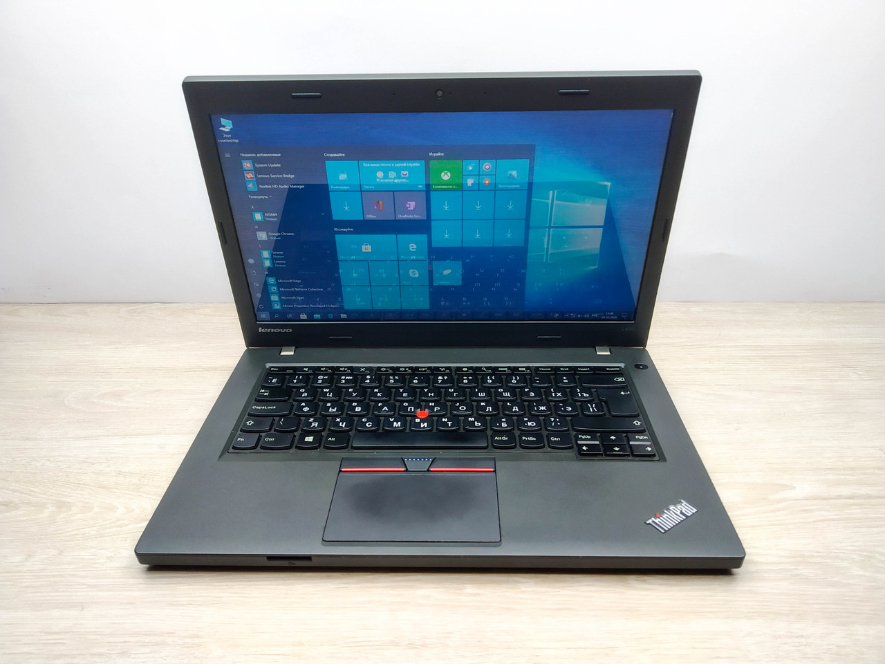 Б/в Ноутбук Lenovo Thinkpad L450 / Intel Celeron / 4 Гб / 120 Гб / Клас B