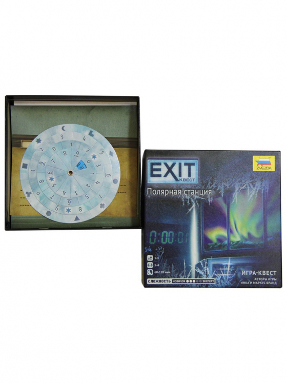 EXIT: Квест. Полярна станція / EXIT: The Game - The Polar Station російською мовою (Zvezda)