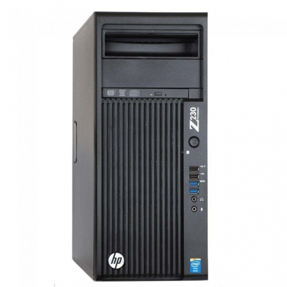 Б/в Системний блок HP Z230 Workstation / Intel Xeon E3-1225 v3 / 4 Гб / HDD 500 Гб / Клас B