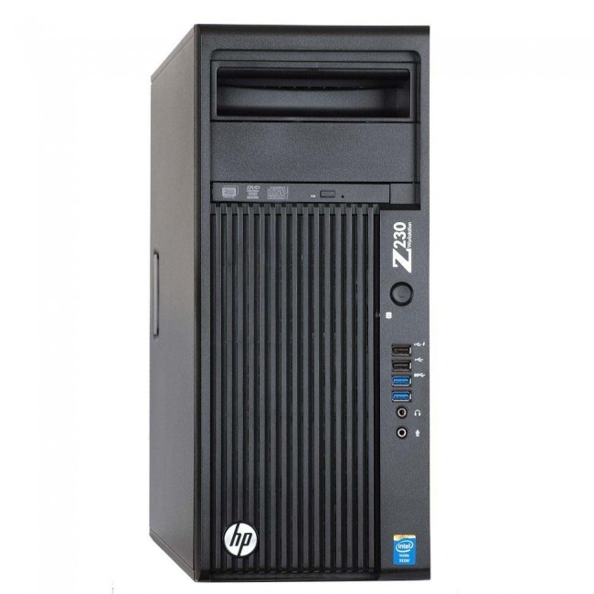 Б/в Системний блок HP Z230 Workstation / Intel Xeon E3-1225 v3 / 4 Гб / HDD 500 Гб / Клас B