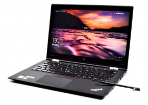 Б/в Ноутбук Lenovo ThinkPad X1 Yoga / Intel Core i7 (6 покоління) / 8 Гб / 120 Гб / Клас C