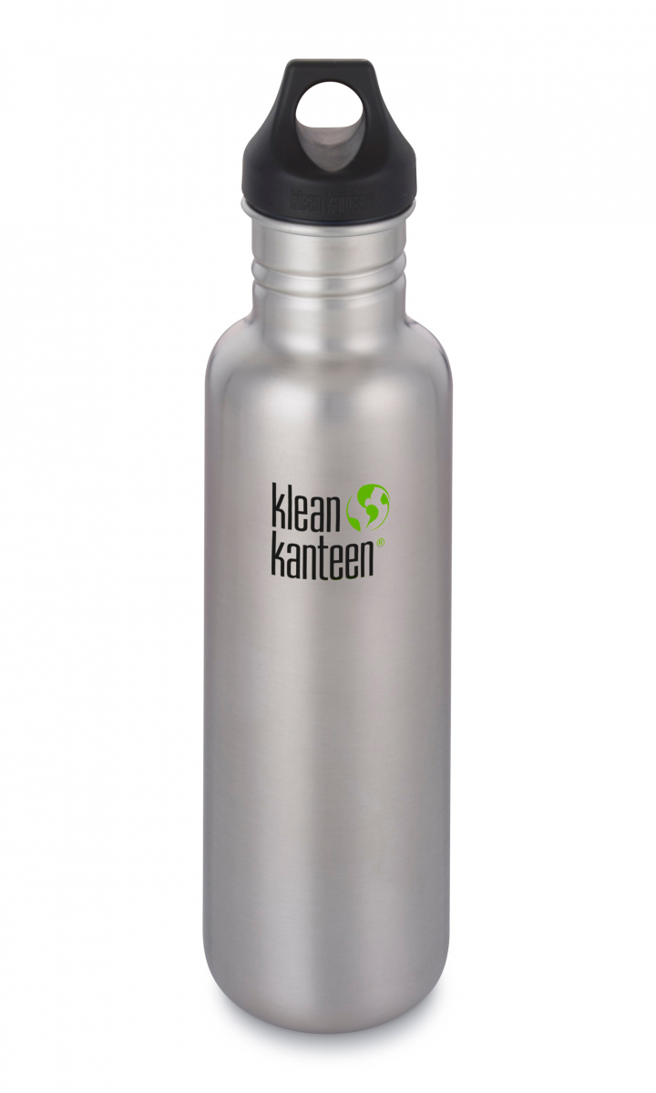 Пляшка для води Klean Kanteen Classic Brushed Stainless 800 мл