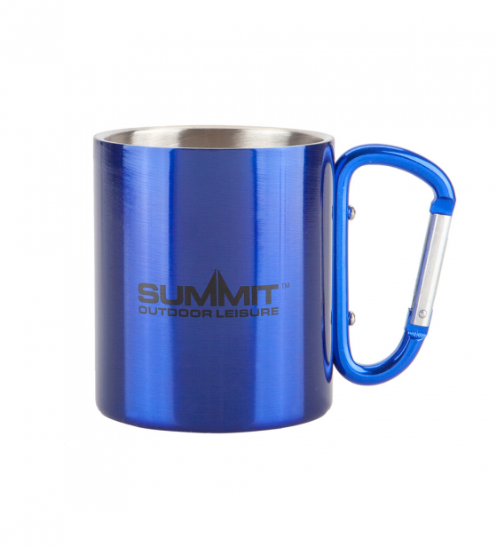 Чашка з ручкою-карабіном Summit Carabiner Handled Mug Синя 300 мл