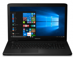 Б/в Ноутбук Medion P7648 Intel Core i7-7500U / 8 Гб / SSD 120 Гб + HDD 750 Гб / Клас В