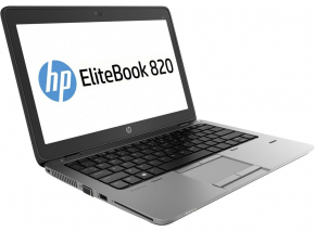 Б/в Ноутбук HP Elitebook 820 G1 / Intel Core i5-4300U / 8 Гб / SSD 120 Гб / Клас B (не працює батарея)