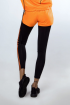 Легінси – шорти Football Girl, помаранчеві / Designed for Fitness