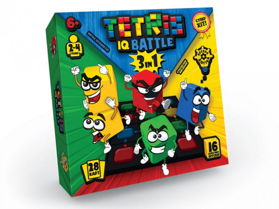 Tetris IQ battle 3in1 українською мовою (Danko toys)