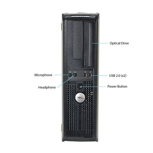 Б/в Системний блок Dell OptiPlex 380 / Intel Celeron / 4 Гб / 250 Гб / Клас B