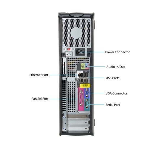 Б/в Системний блок Dell OptiPlex 380 / Intel Celeron / 4 Гб / 250 Гб / Клас B