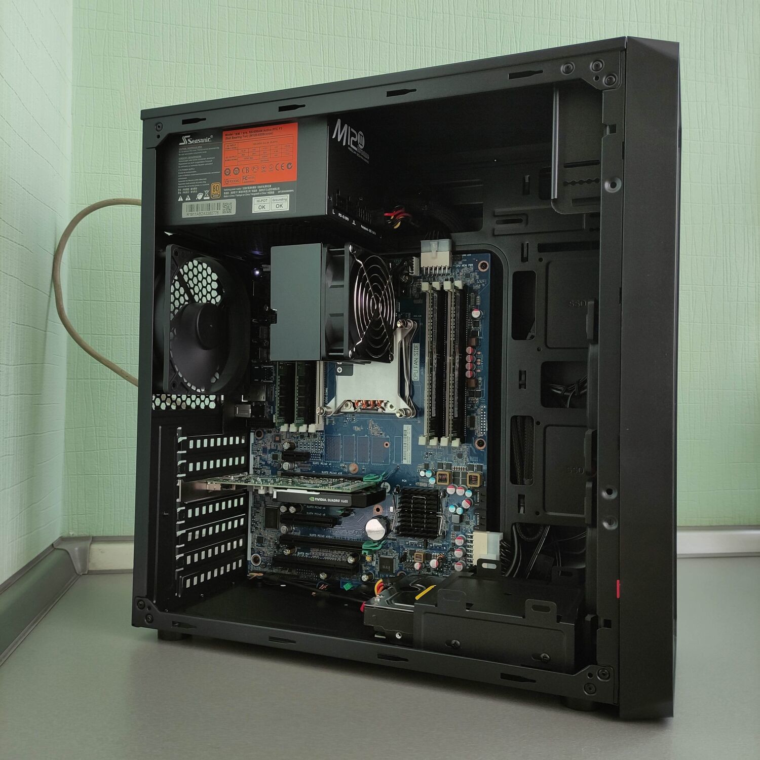 Б/в Робоча станція Vinga Tower Intel Xeon E5-2680 / 32 Гб / HDD 1 Тб