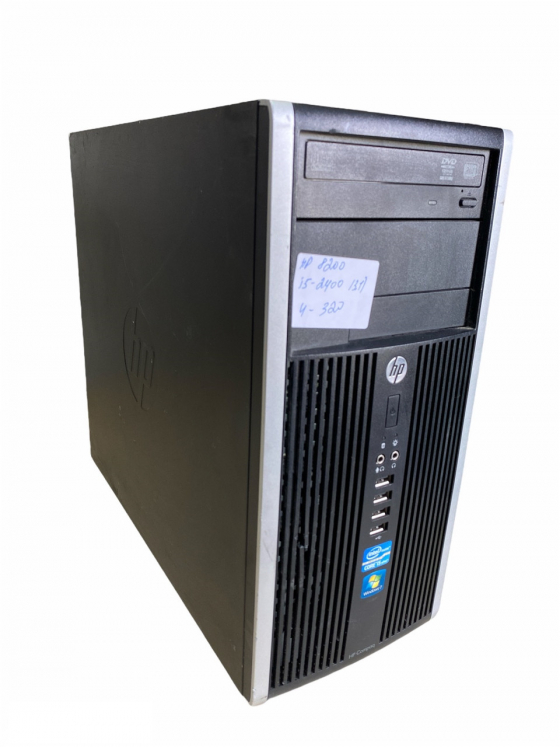 Б/в Системний блок HP Compaq 8200 Elite / Intel Core i5-2400 / 4 Гб / HDD 320 Гб / Клас B