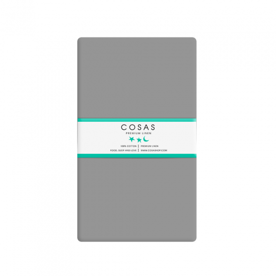 Простирадла дитячі набір GREY / WHITE (Cosas)