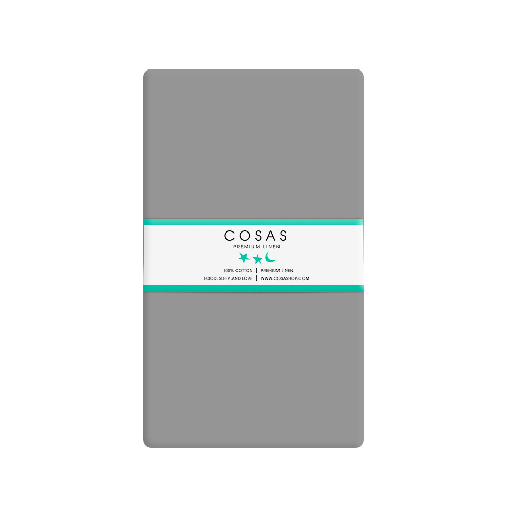 Простирадла дитячі набір GREY / WHITE (Cosas)