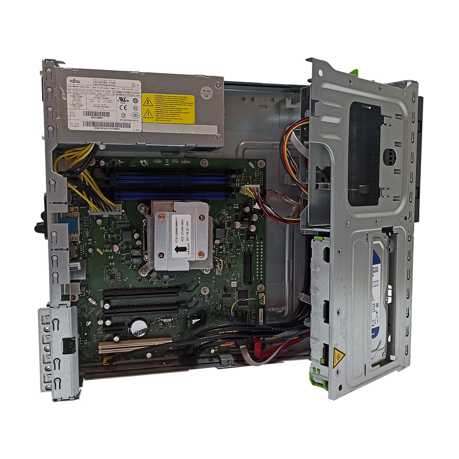 Б/в Системний блок Fujitsu Esprimo E700 E90+ DT Intel Core i5-2400 / 4 Гб / HDD 250 Гб