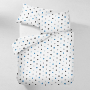 Комплект постільної білизни STAR BLUE WHITE (Cosas)