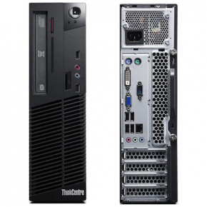 Б/в Системний блок Lenovo ThinkCentre M71e / Intel Core i3-2120 / 4 Гб / 250 Гб / Клас B