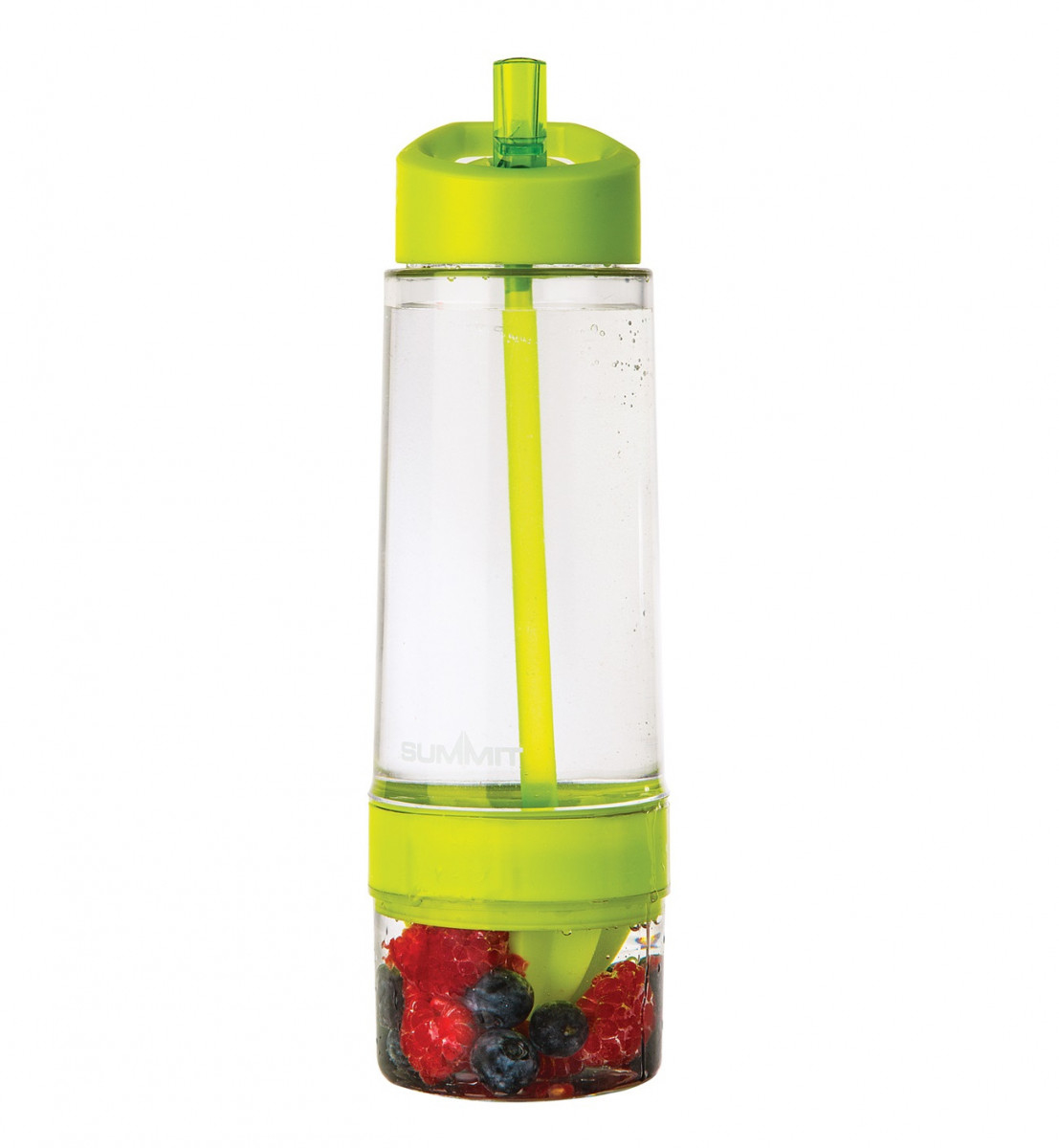 Пляшка-соковижималка Summit MyBento Fruit Infuser-Squeezer Bottle Зелена 750 мл