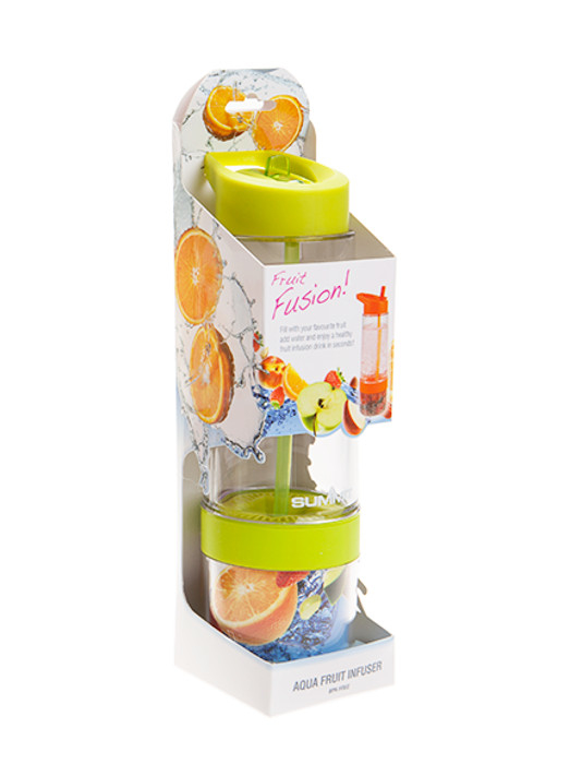 Пляшка-соковижималка Summit MyBento Fruit Infuser-Squeezer Bottle Зелена 750 мл