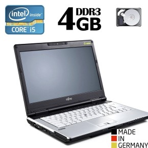 Б/в Ноутбук Fujitsu LifeBook S751 Intel Core i5-2520M / 4 Гб / HDD 250 Гб / Клас А