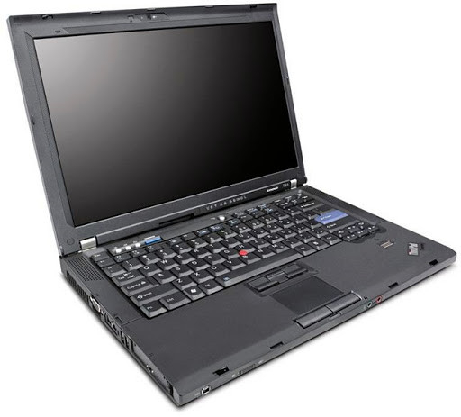 Б/в Ноутбук Lenovo ThinkPad T61 / Intel Core 2 Duo-T7500 / 2 Гб / HDD 250 Гб / Клас B (не працює батарея)