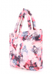 Дута сумка з квітковим принтом, рожева / POOLPARTY