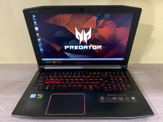 Б/в Ноутбук Acer Predator Helios 300 / Intel Core i7 (7 покоління) / 16 Гб / SSD 256 Гб + 1 Тб / Клас B