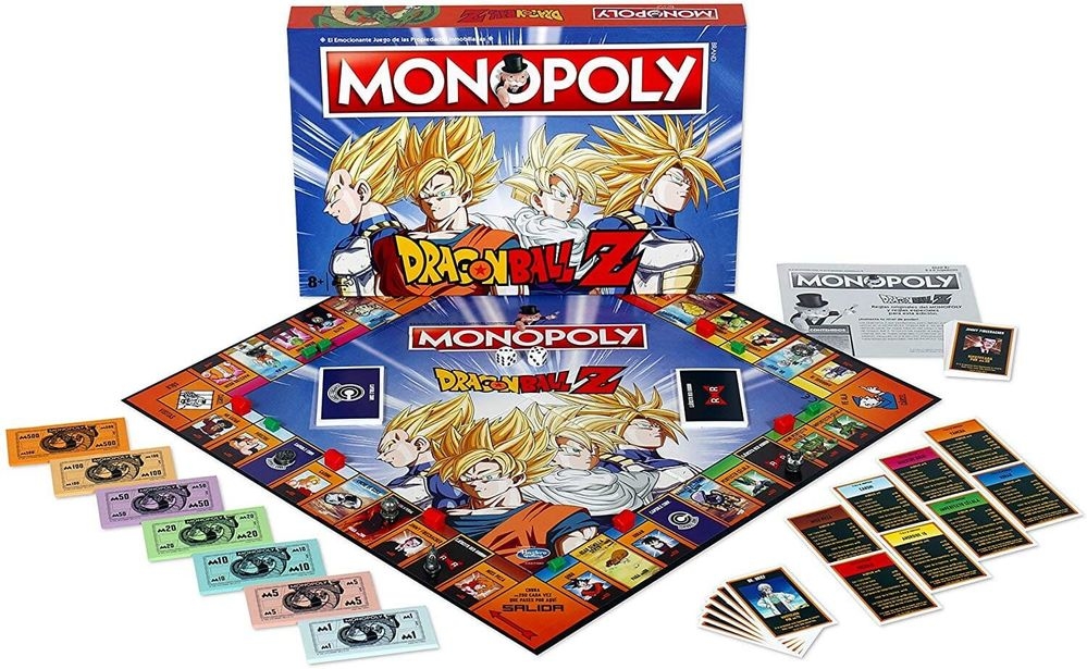 Монополія: Драконівські перли Z / Monopoly Dragon Ball Z англійською мовою (Winning Moves)