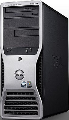 Б/в Системний блок Dell Precision T5500 / Intel Xeon / 4 Гб / 300 Гб / Клас B