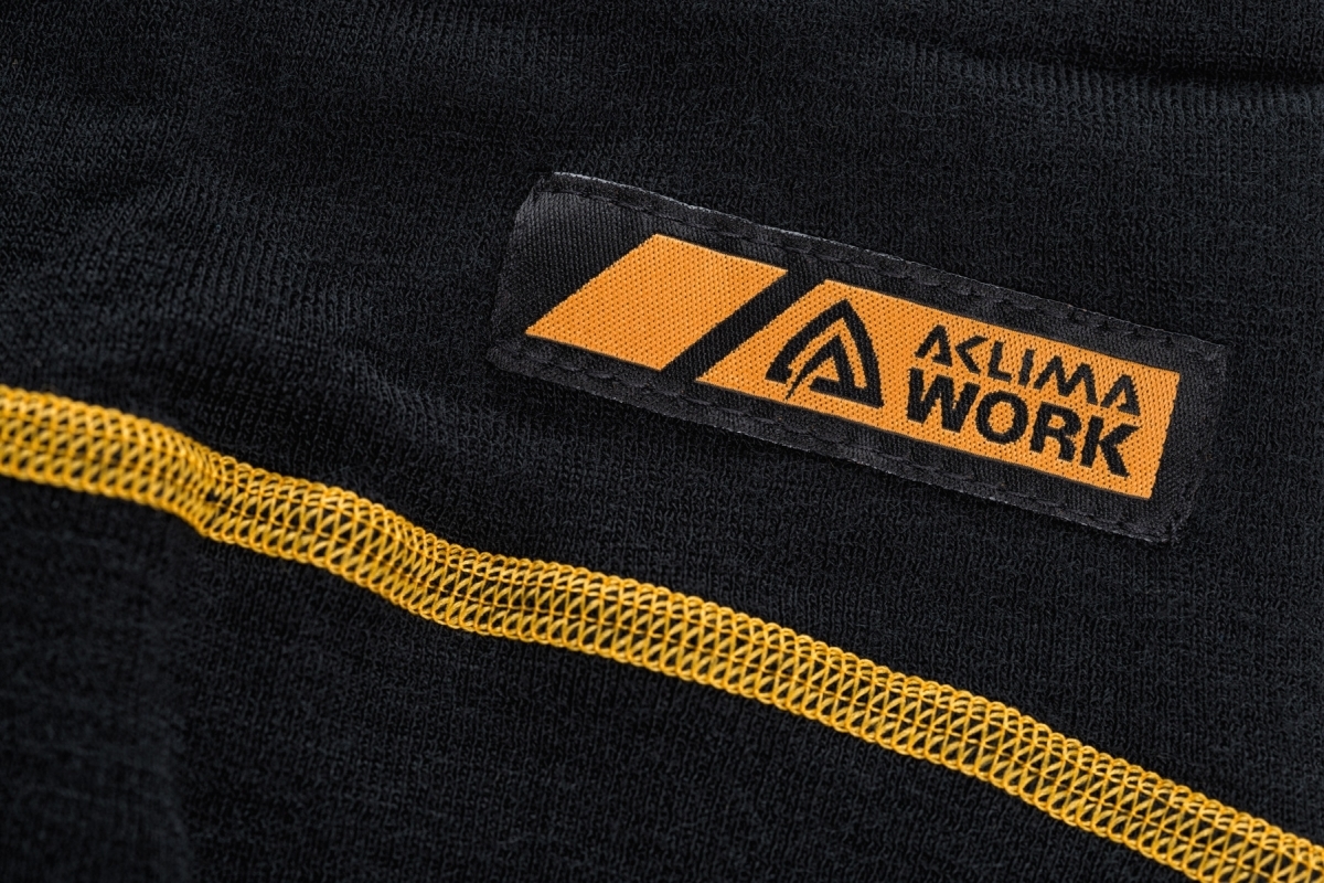 Термокофта Work Warm Shirt Crew Neck Black / Aclima 