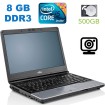 Б/в Ноутбук Fujitsu LifeBook S762 Intel Core i5-3320M / 8 Гб / HDD 500 Гб / Клас В