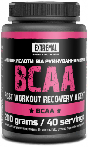 Амінокислота Extremal ВСАА 200 г