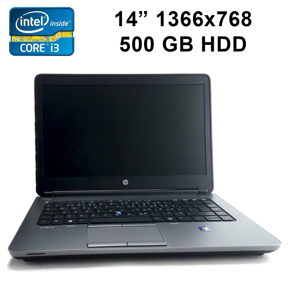 Б/в Ноутбук HP ProBook 640 Intel Core i3-4000M / 8 Гб / HDD 500 Гб