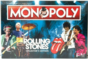 Монополія: Rolling Stones / Monopoly The Rolling Stones Collector's Edition англійською мовою (Winning Moves)