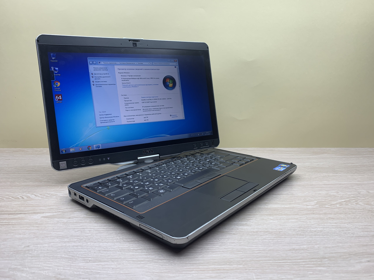 Б/в Ноутбук Dell Latitude XT3 / Intel Core i3 (2 покоління) / 4 Гб / Клас B