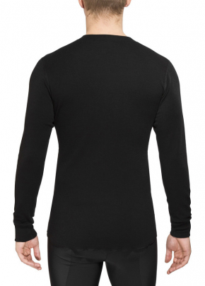 Термокофта LightWool Shirt Crew Neck Man JetBlack / Aclima 