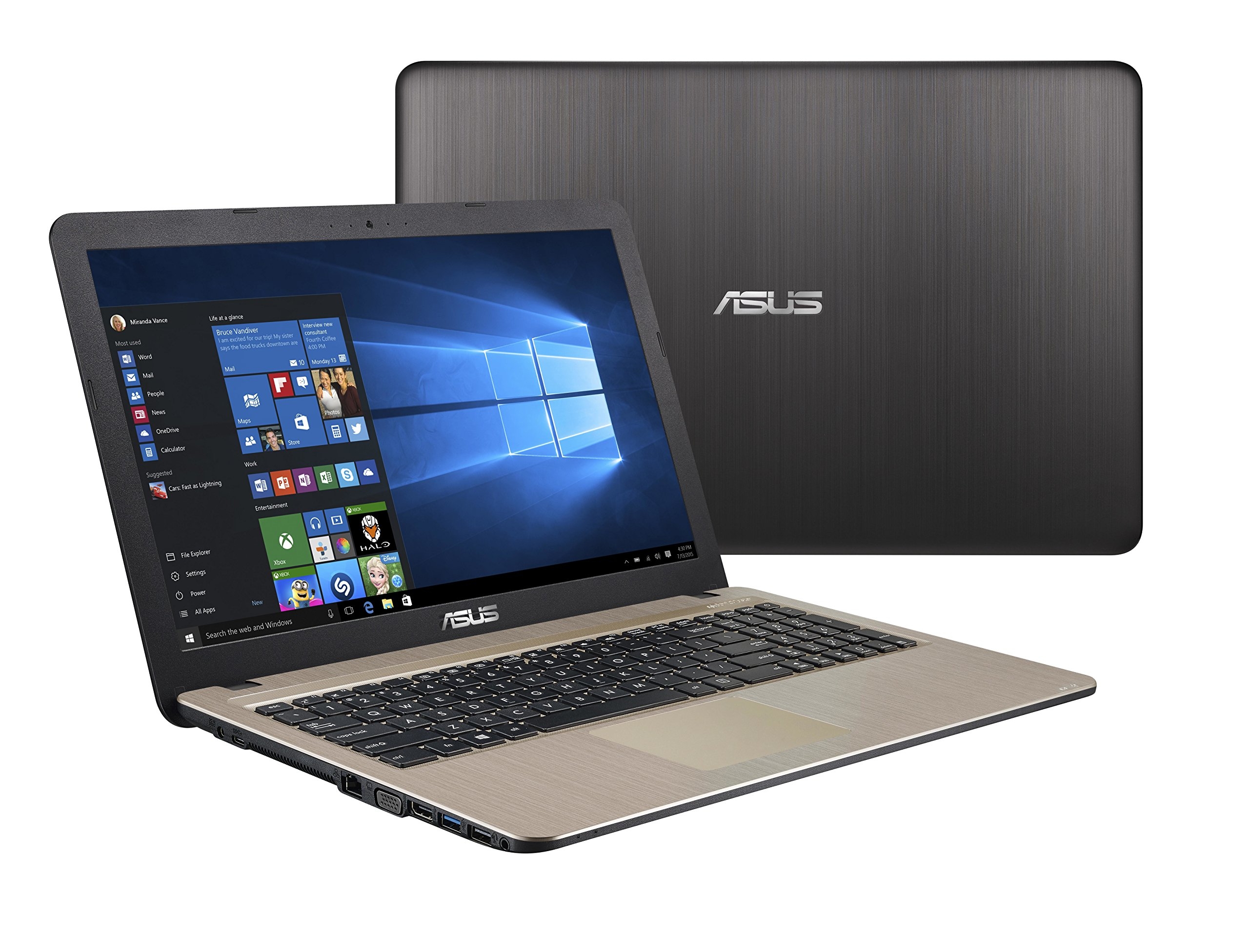 Б/в Ноутбук Asus F541U / Intel Core i3-7100U / 8 Гб / 240 Гб / Клас A