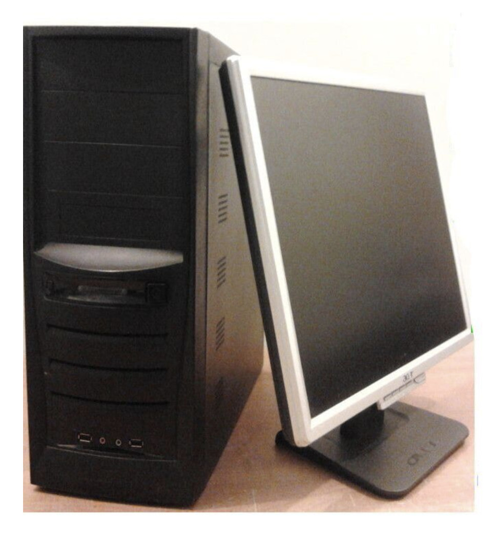 Б/в Системний блок Tower Intel Core 2 Quad Q8200 / 3 Гб / HDD 250 Гб
