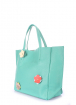 Шкіряна сумка Soho Flower, м'ята / POOLPARTY
