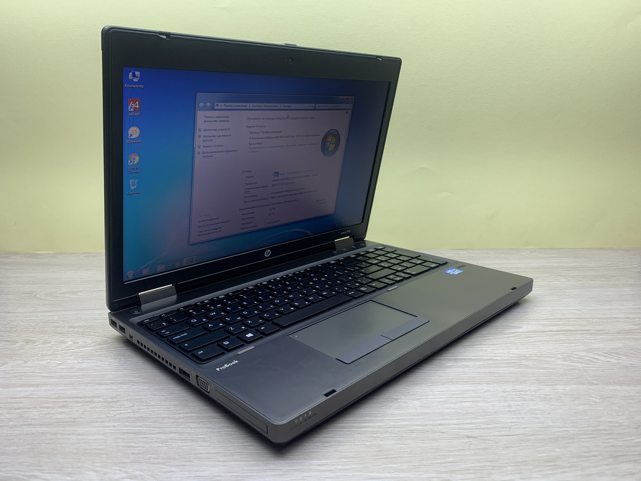 Б/в Ноутбук HP Probook 6570b / Intel Core i5-3230M / 8 Гб / SSD 120 Гб / Клас B