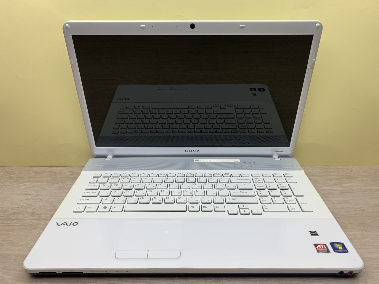 Б/в Ноутбук Sony PCG-91111V / Intel Core i5 (1 покоління) / 4 Гб / 500 Гб / Клас B