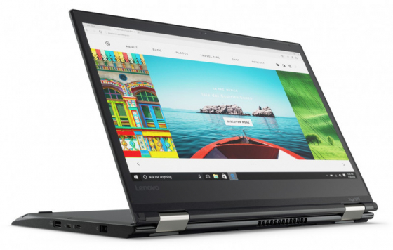 Б/в Ноутбук Lenovo ThinkPad Yoga 370 Intel Core i5-7300U / 16 Гб / SSD 256 Гб / Клас B