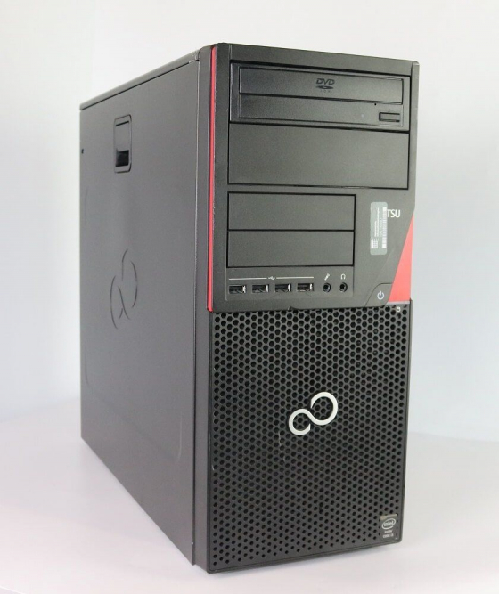 Б/в Fujitsu Esprimo P420 E85+ Tower / Intel Core i5-4570 (4 ядра по 3.2 - 3.6 GHz) / 8 GB DDR3 / 120 GB SSD+250 GB HDD