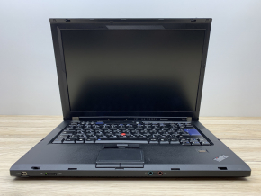 Б/в Ноутбук Lenovo ThinkPad T400 Intel Core 2 Duo P8600 / 4 Гб / SSD 120 Гб / Клас B