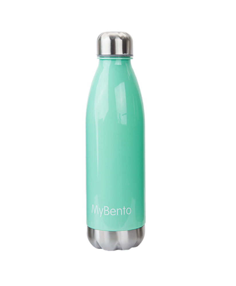 Пляшка Summit MyBento Water Bottle Stainless Steel Lid & Base Green 650 ml